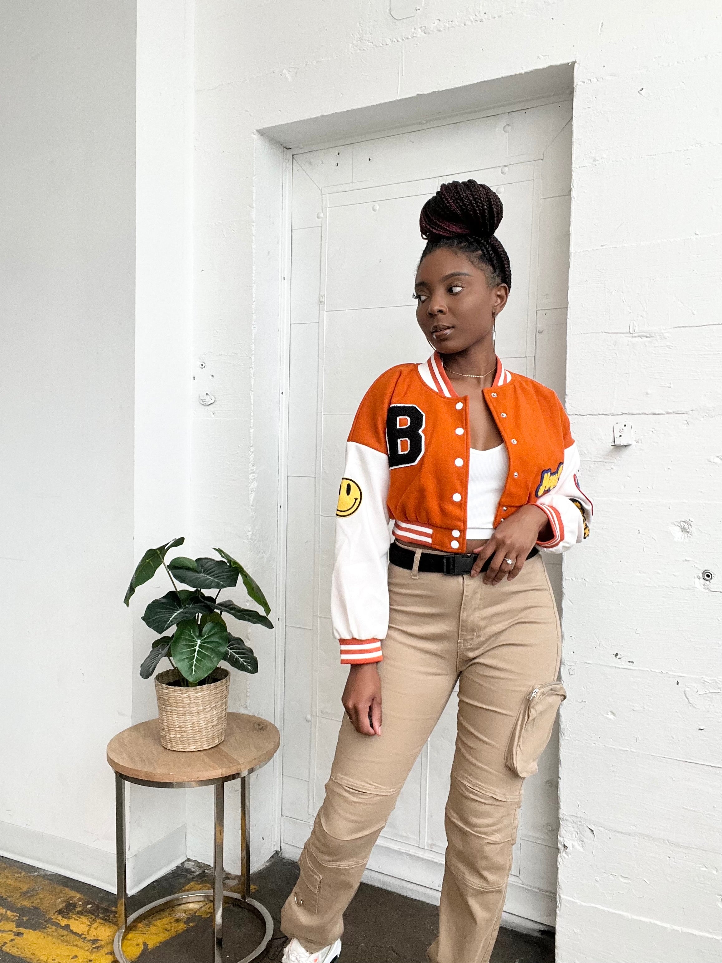 YICIYA jacket bomber women new outerwear varsity Jackets orange y2k vintage  racing American oversize baseball Jacket design met - AliExpress