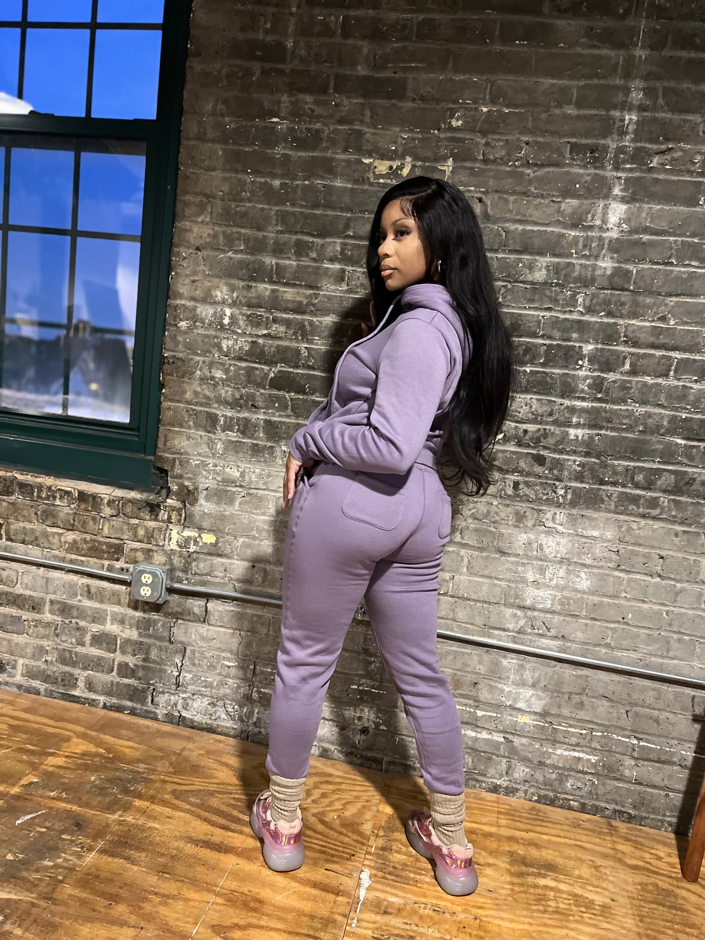 Lavender Jogger Set